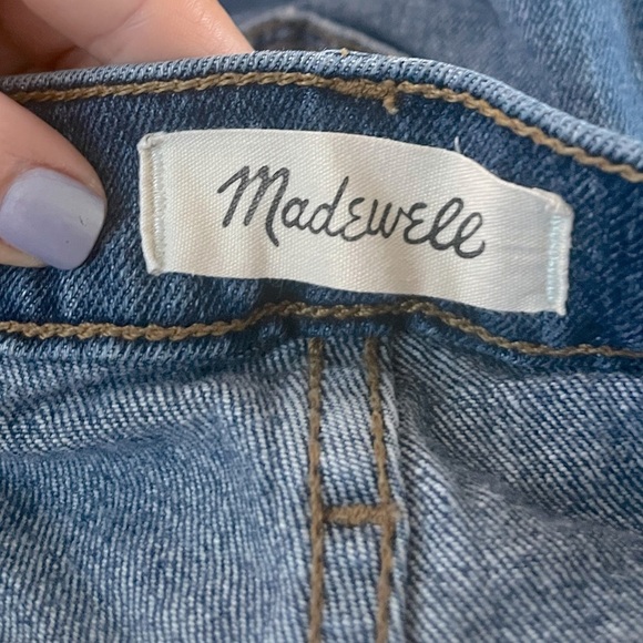 Madewell High-rise Cut-off Shorts Size 27 - Picture 7 of 7